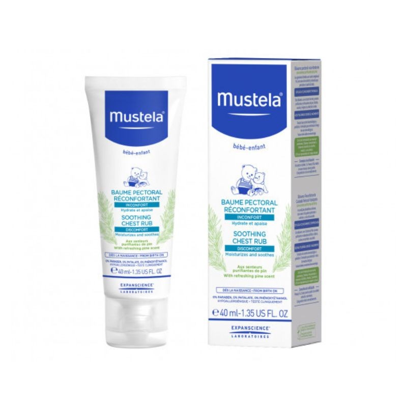 Mustela Cuid Bals Reconf Peito 40Ml