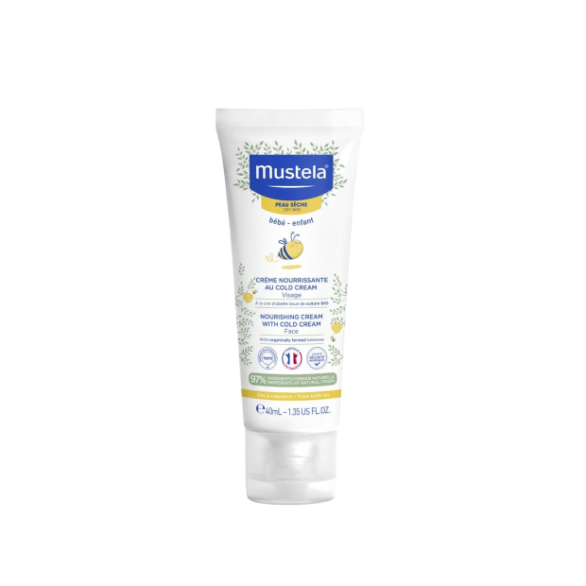 Mustela Cold Cream Creme de Rosto 2x40ml