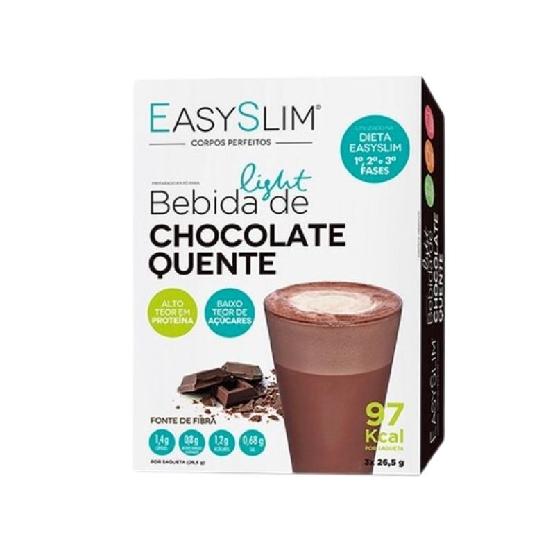 Easyslim Saq Choc Quente 26,5gx3 Easyslim Saq Choc Quente 26,5gx3