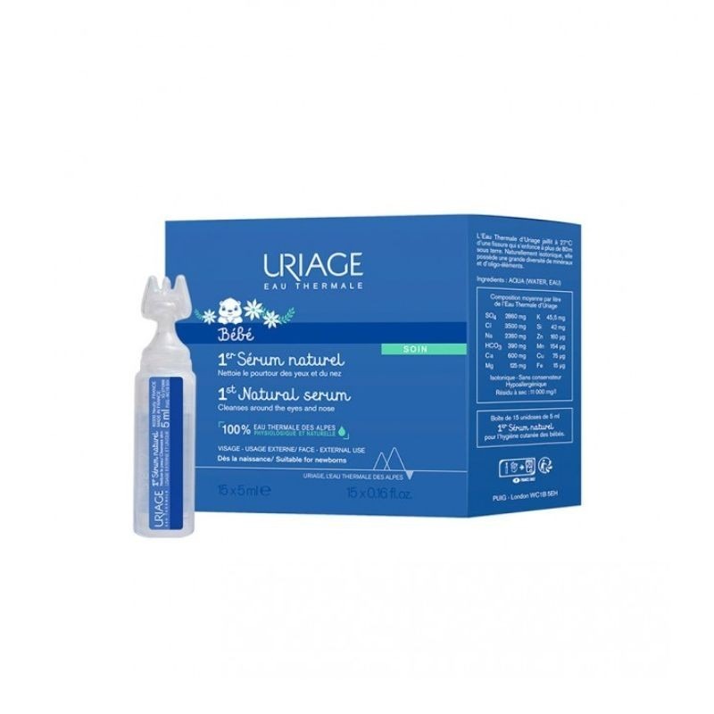 Uriage Bebe 1ºsoro Fisio Natur 5Ml x15