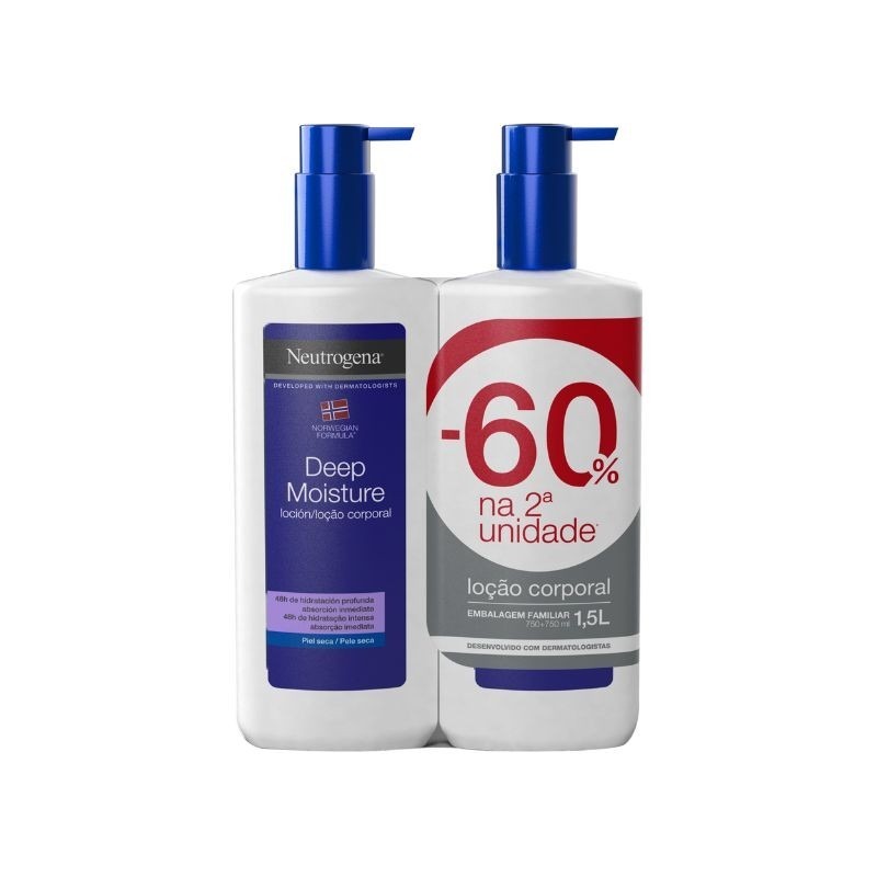 Neutrogena Corp Hid Prof Loc Ps750MlX2