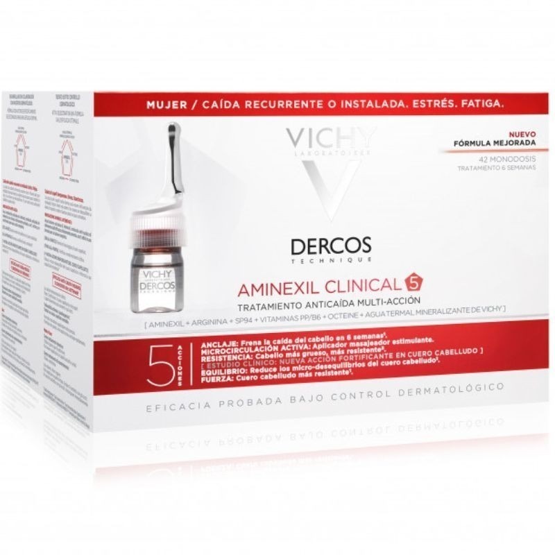Dercos Aminexil Clinical Mulh Ampx42