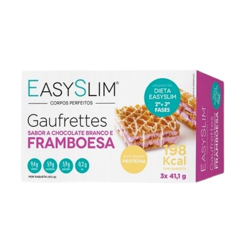 Easyslim Gaufrett Chocol Br Framb 41,1g X 3 Easyslim Gaufrett Chocol Br Framb 41,1g X 3