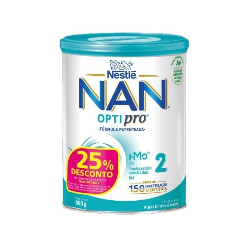 NAN Optipro 2 Lt Transicao 800G+Desc25% NAN Optipro 2 Lt Transicao 800G+Desc25%