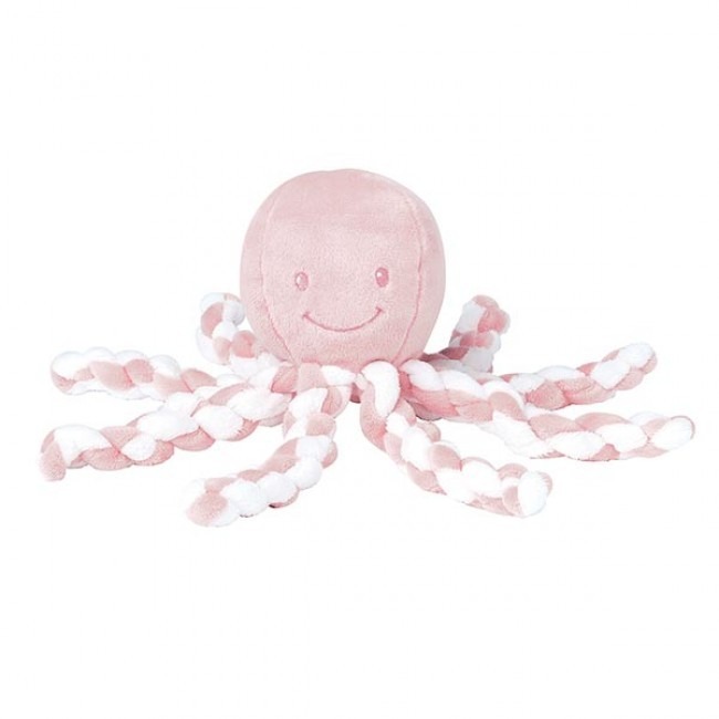 Nattou Lapidou Peluche Polvo Rosa