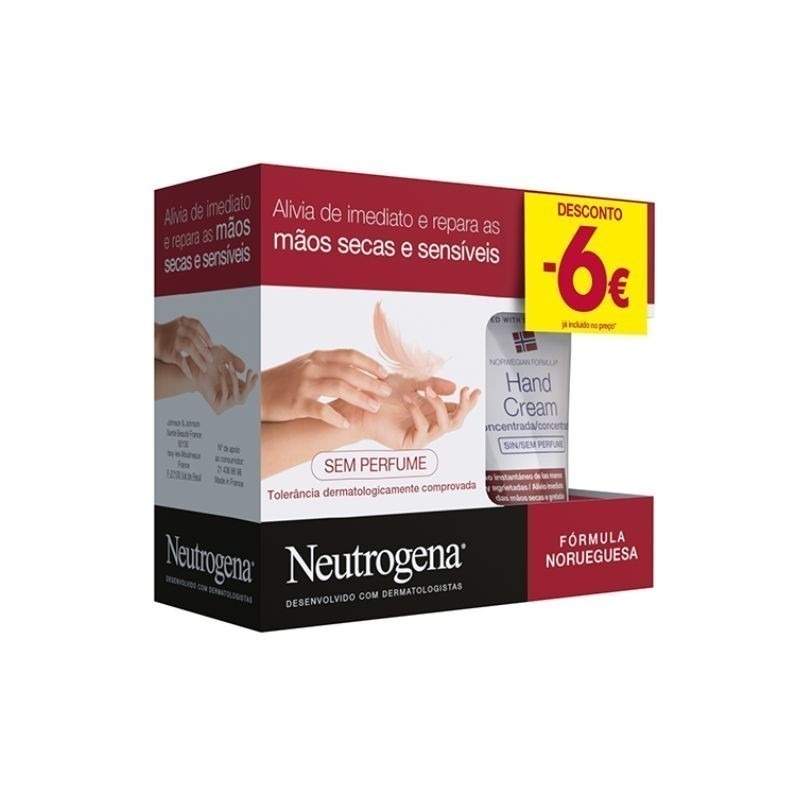 Neutrogena Mãos CC Cr S/Perf 50mlX2 -6E Neutrogena Mãos CC Cr S/Perf 50mlX2 -6E