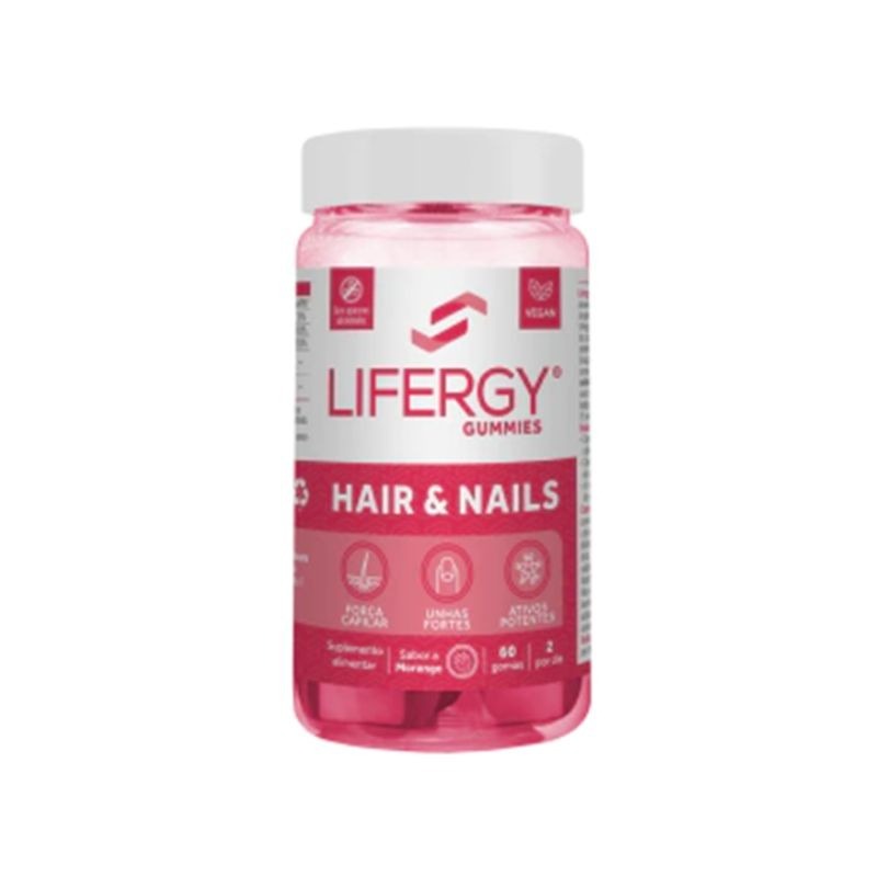 Lifergy Gummies Hair Nails Gomas X60