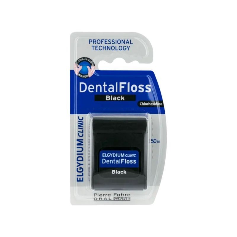 Elgydium Clinic Fita Dent Black 50M Elgydium Clinic Fita Dent Black 50M