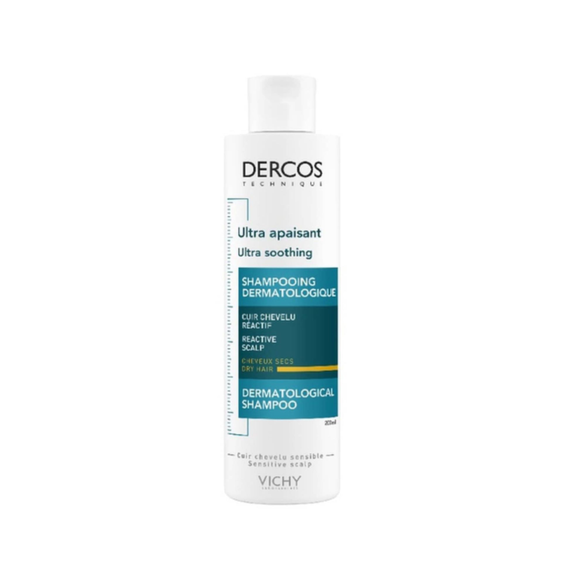 Dercos Ultra Calmante Shampoo Cabelo Seco 200ml