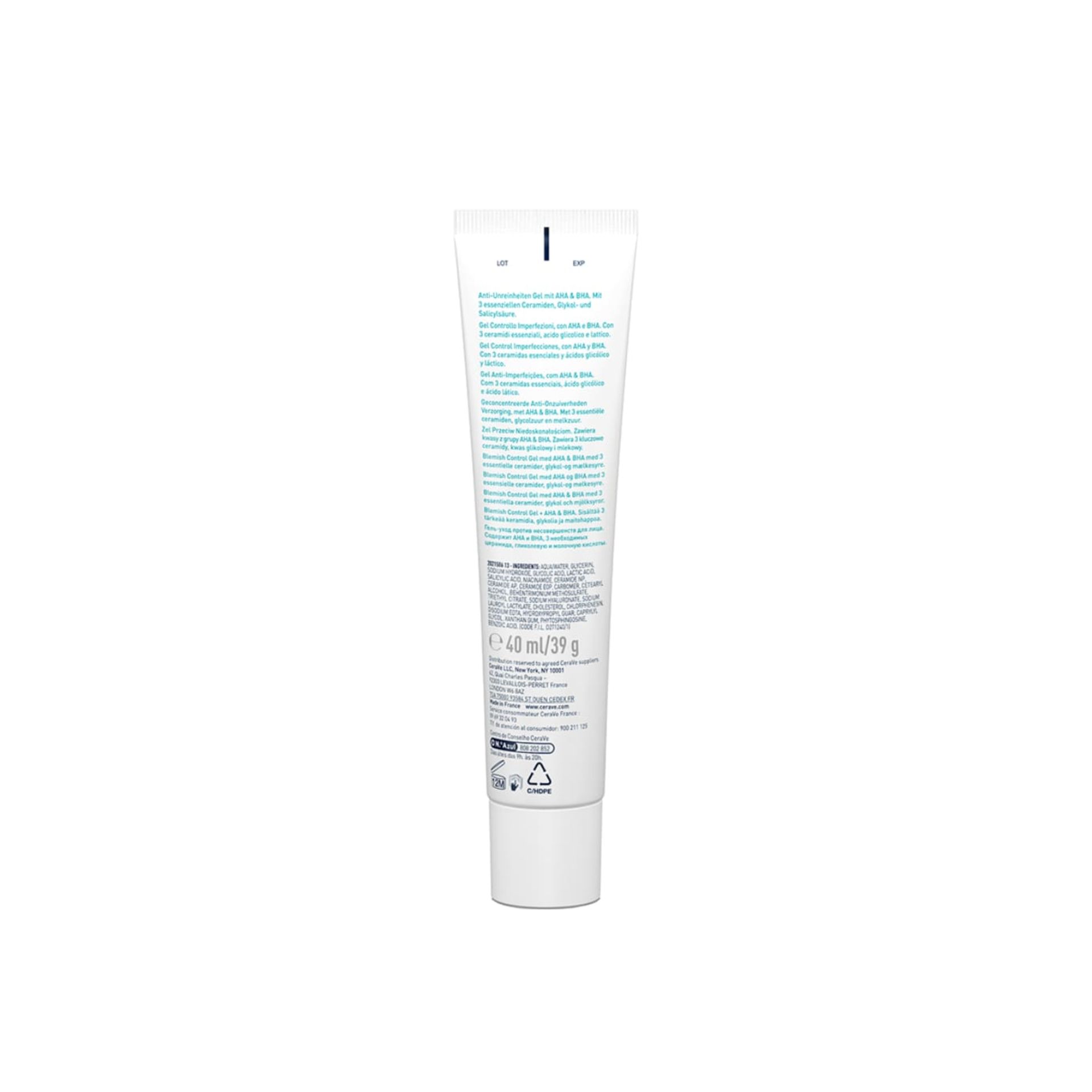 Cerave Blemish Control Gel Anti-Imperfeições 40ml