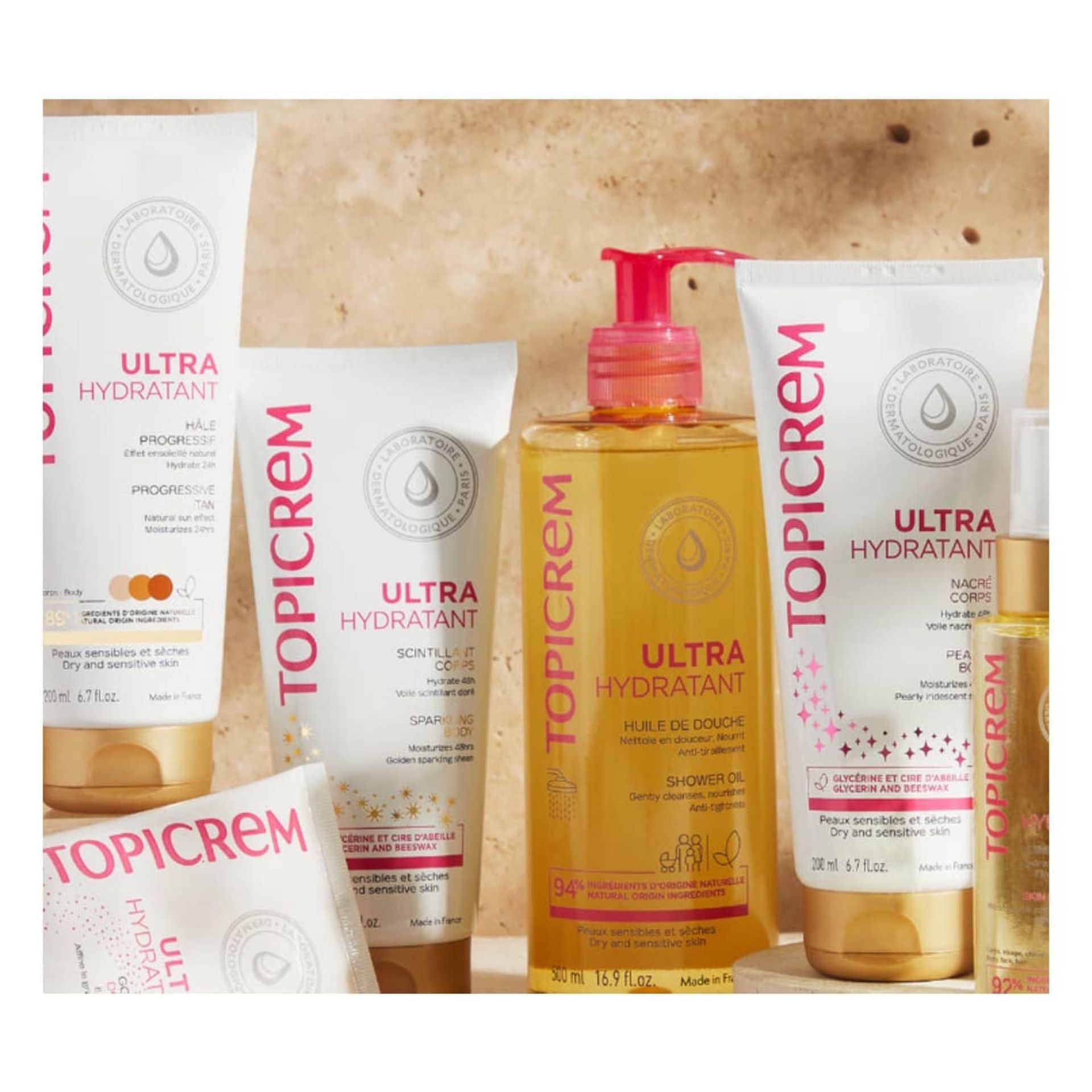 Topicrem Ultra-Hydratant Creme Corpo Cintilante 200ml