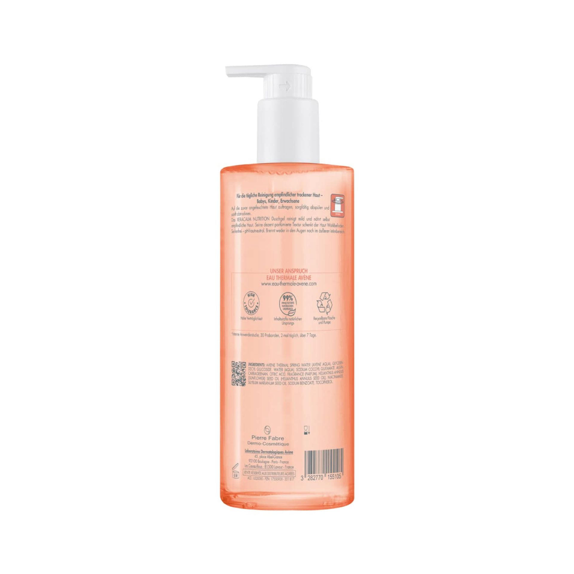 Avène Xeracalm Nutrition Gel de Banho 500ml