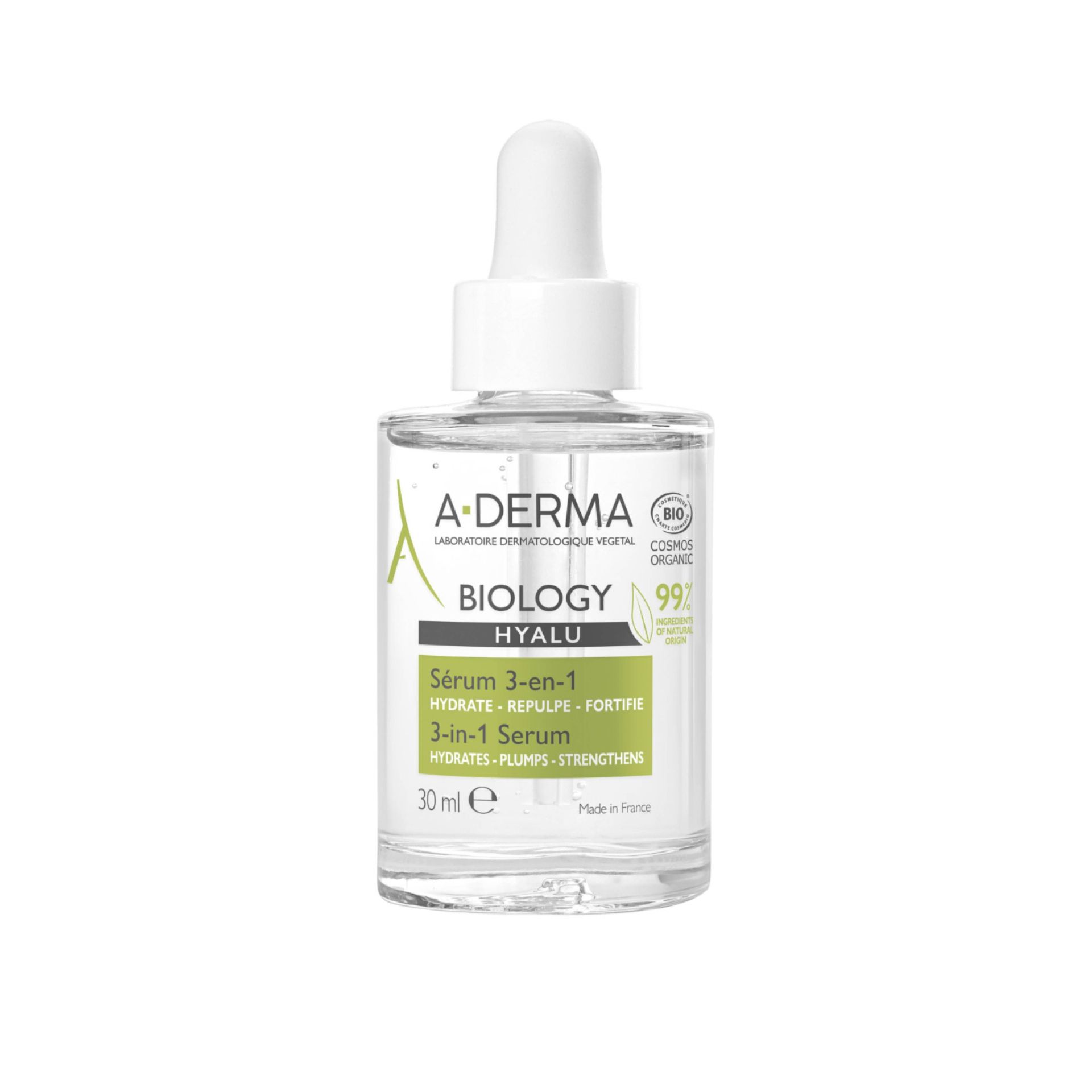 A-Derma Biology Hyalu Sérum 3-em-1 30ml