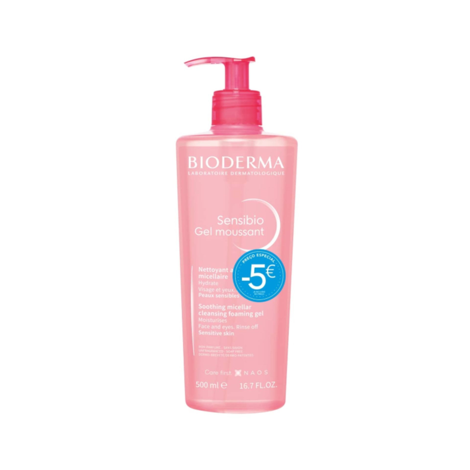 Bioderma Sensibio Gel Moussant Preço Especial 500ml