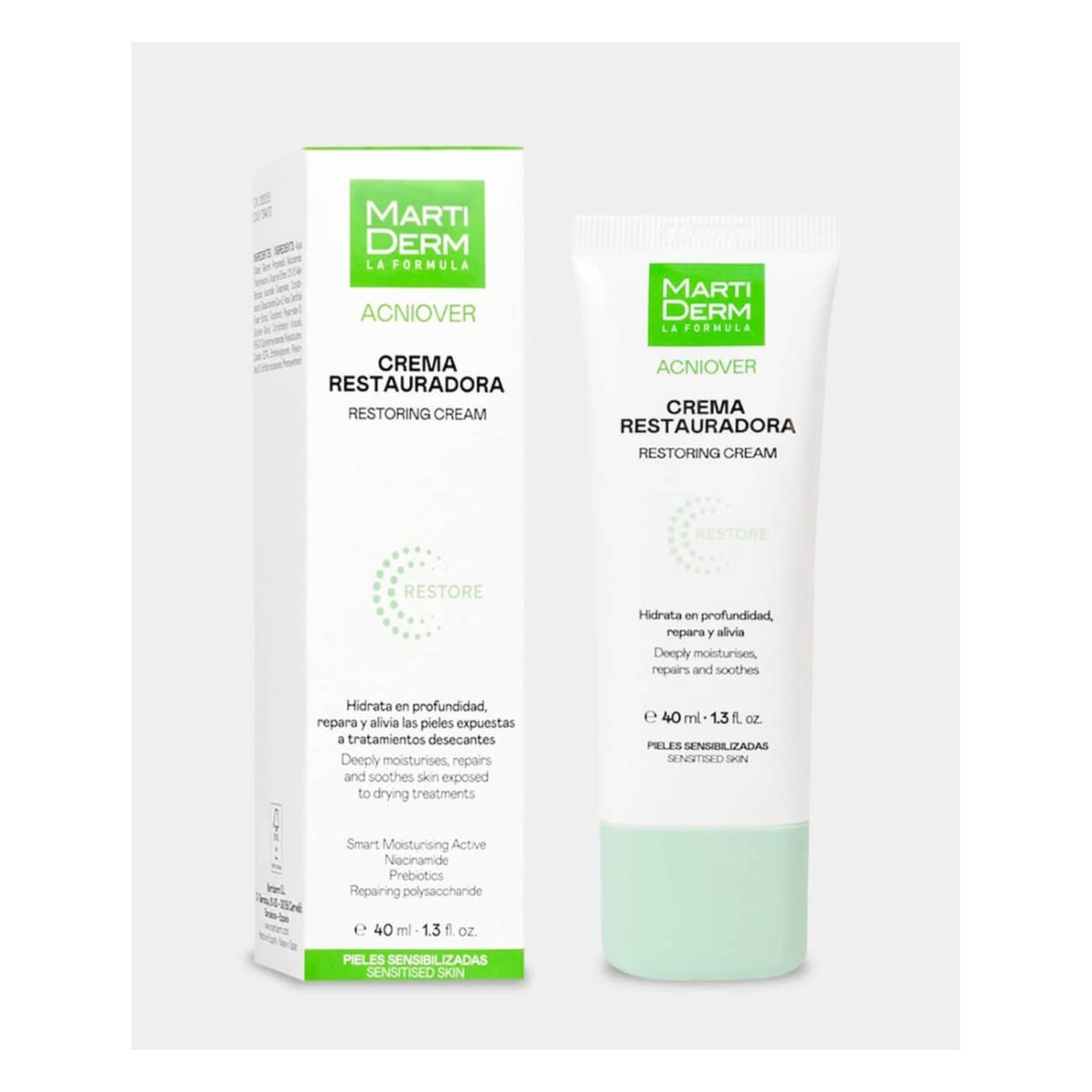 Martiderm Acniover Restore Creme Reparador 40ml