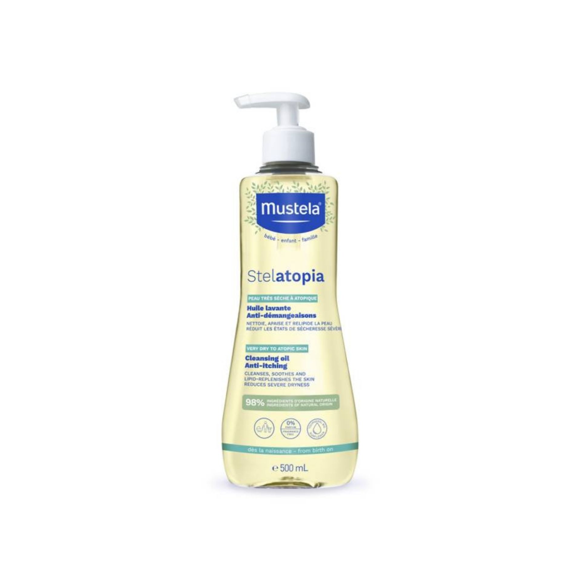 Mustela Bebé Stelatopia Óleo de Banho 500ml Mustela Bebé Stelatopia Óleo de Banho 500ml