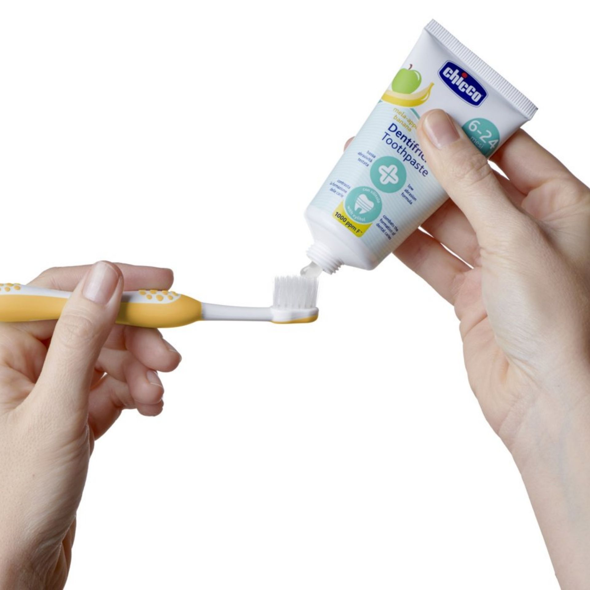 Chicco Pasta de Dentes Maça-Banana 6M+
