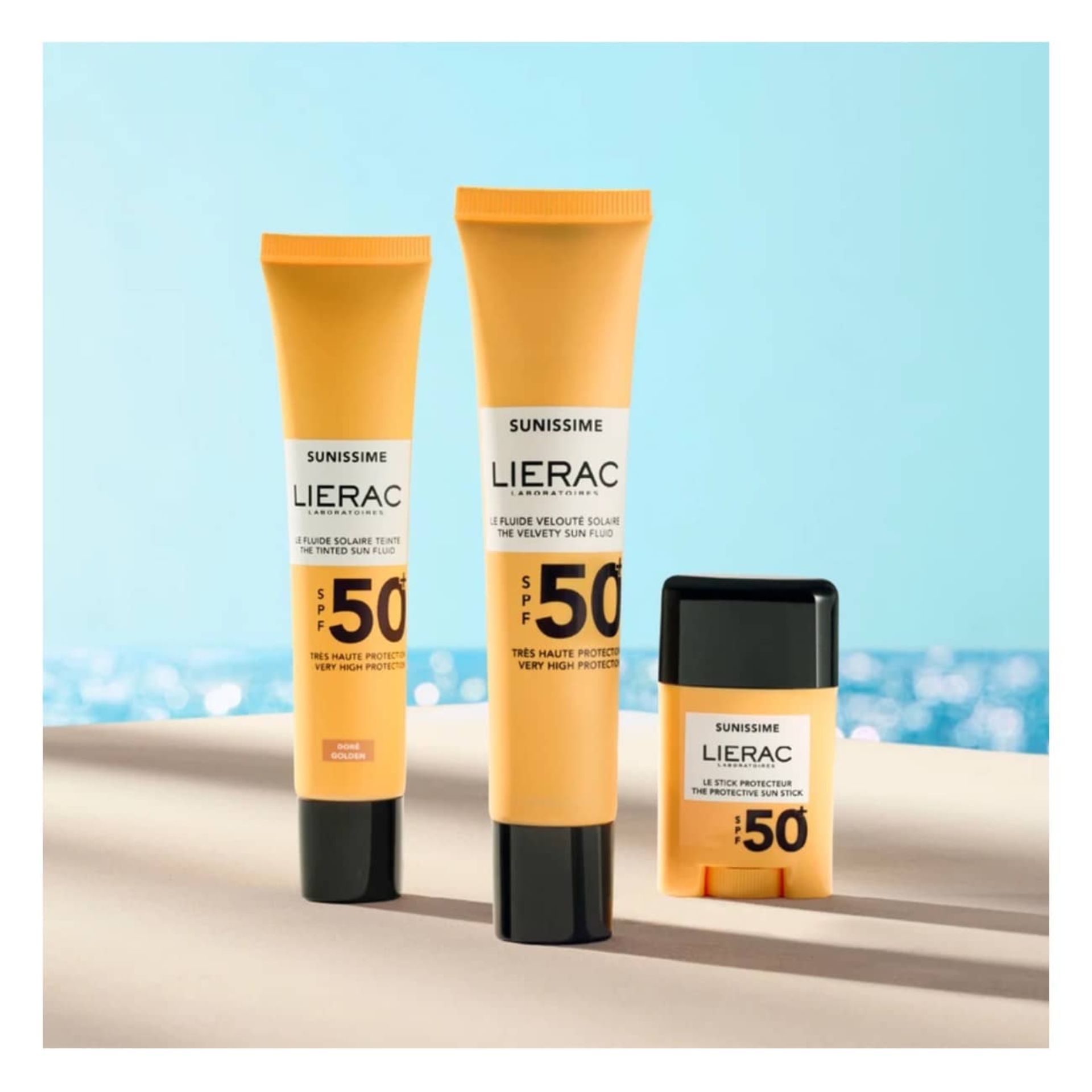 Lierac Sunissime Fluido Solar SPF50+ Com Cor Doré 40ml