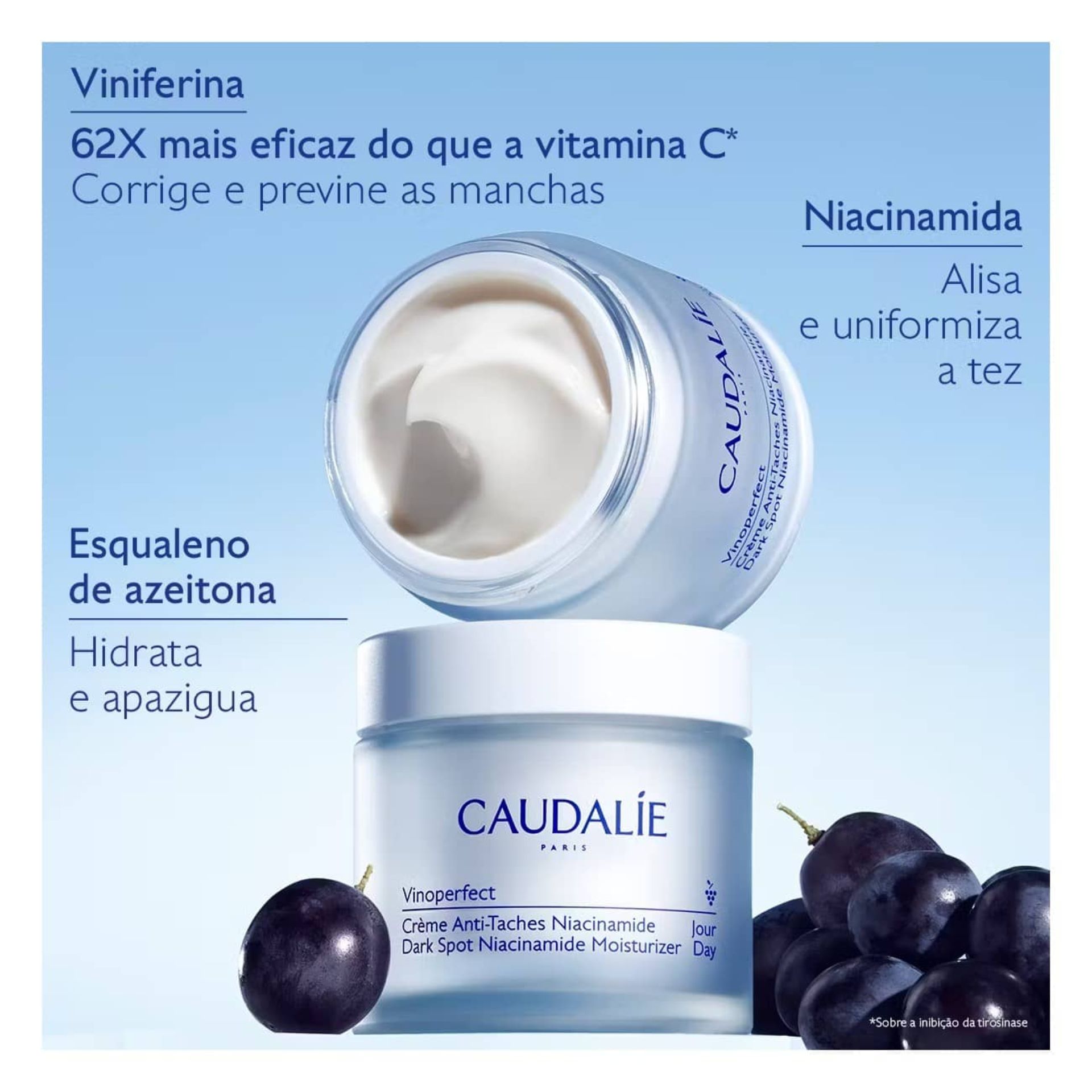 Caudalie Vinoperfect Creme Dia Luminosidade Anti-Manchas 50ml