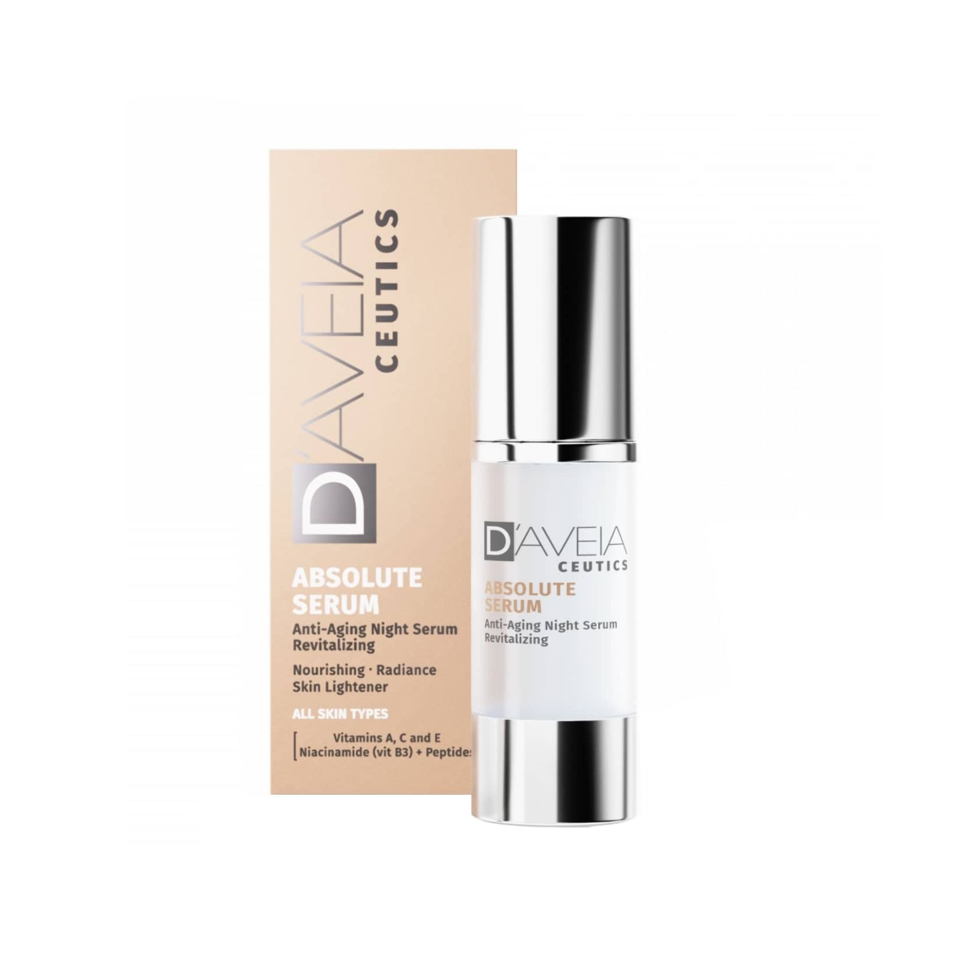 D'Aveia Ceutics Absolute Serum Anti-Aging Noite 30ml