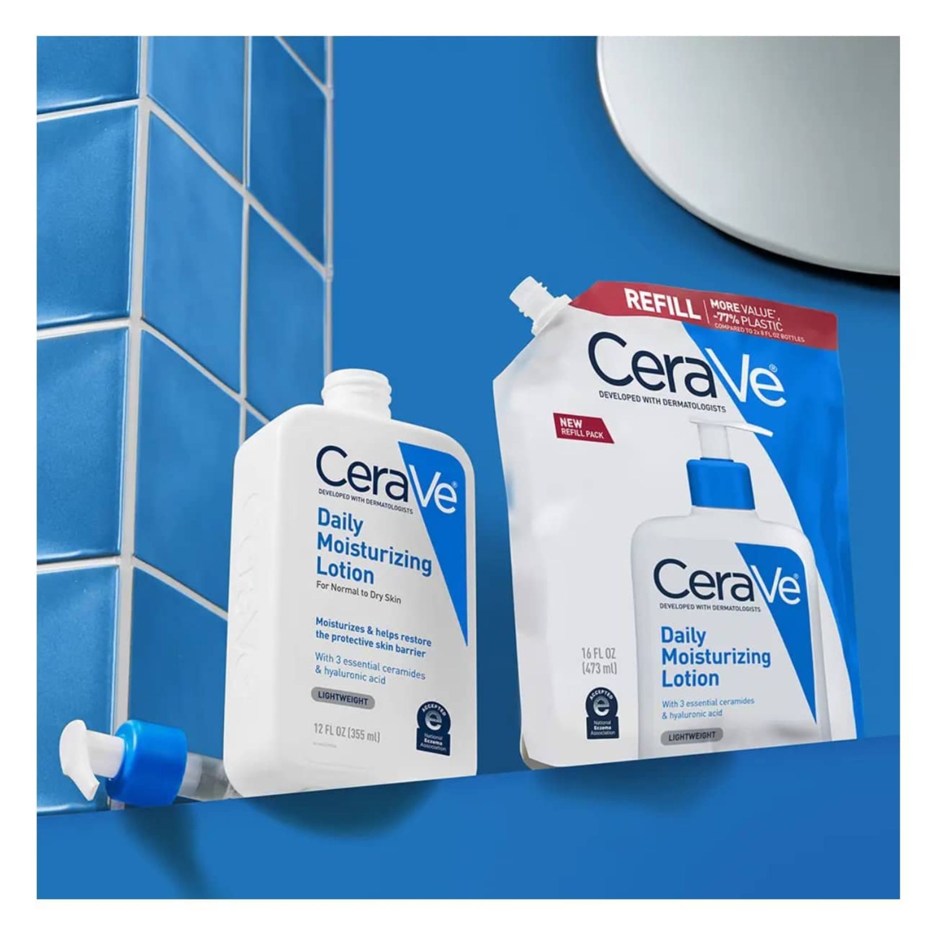 Cerave Moisturising Lotion Loção Hidratante Recarga 473ml