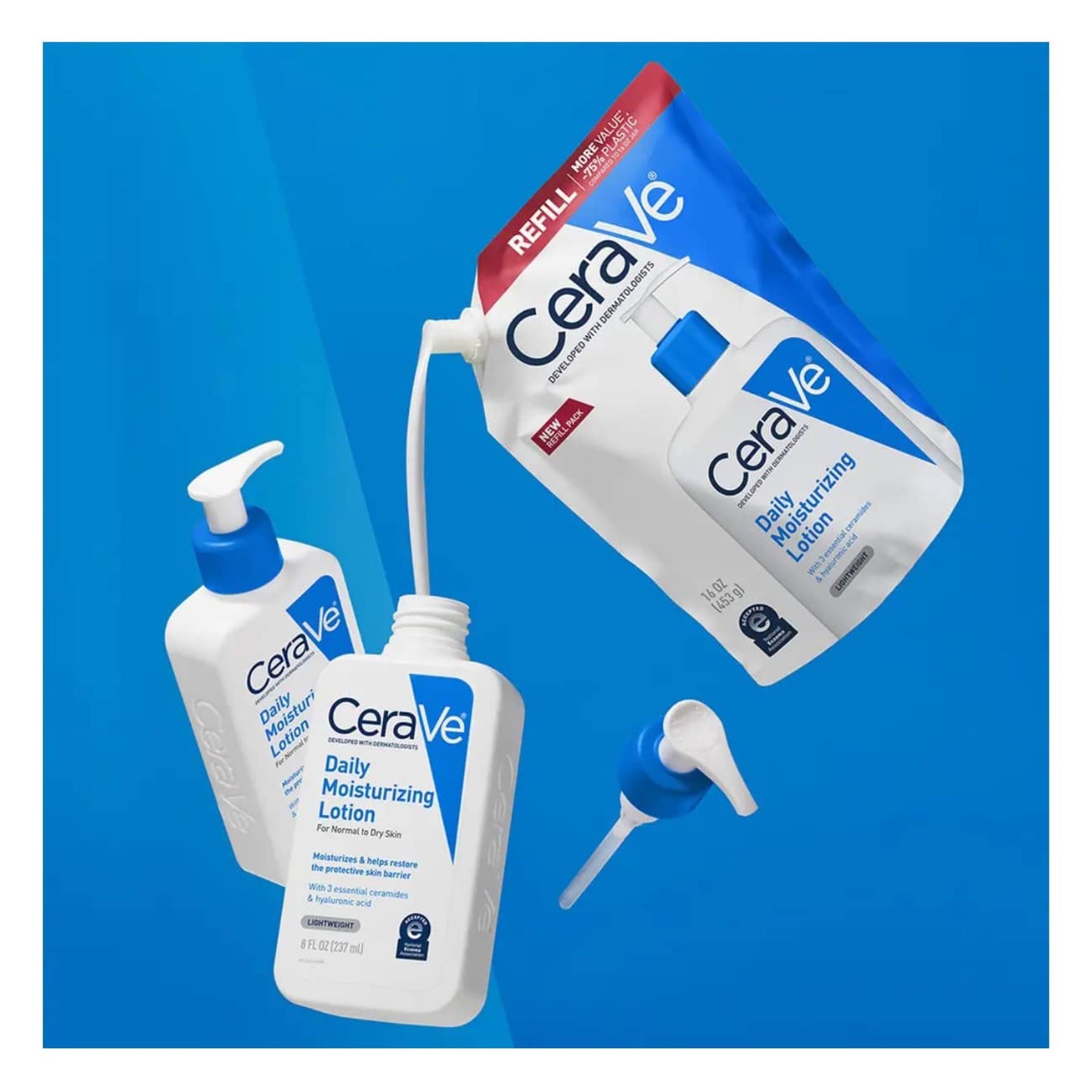 Cerave Moisturising Lotion Loção Hidratante Recarga 473ml