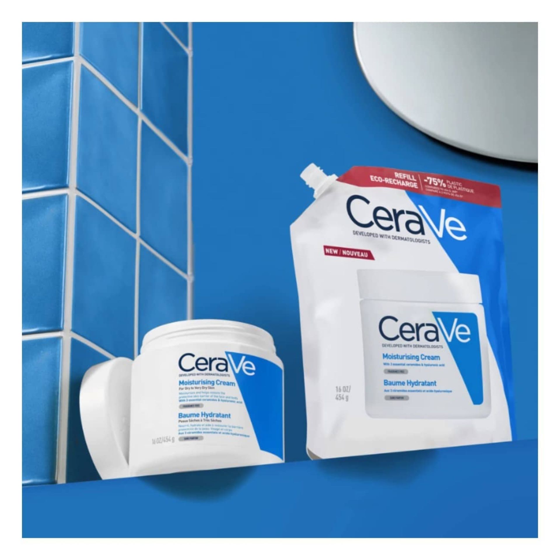 Cerave Moisturising Cream Creme Hidratante Recarga 454g