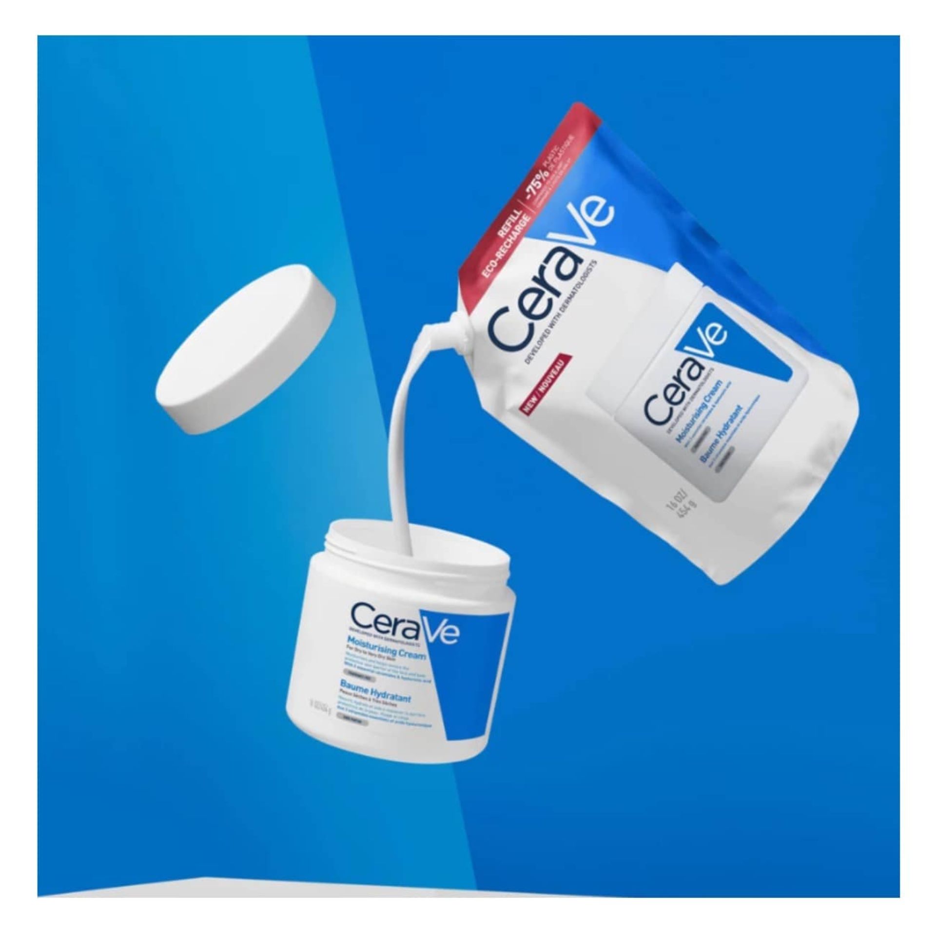Cerave Moisturising Cream Creme Hidratante Recarga 454g