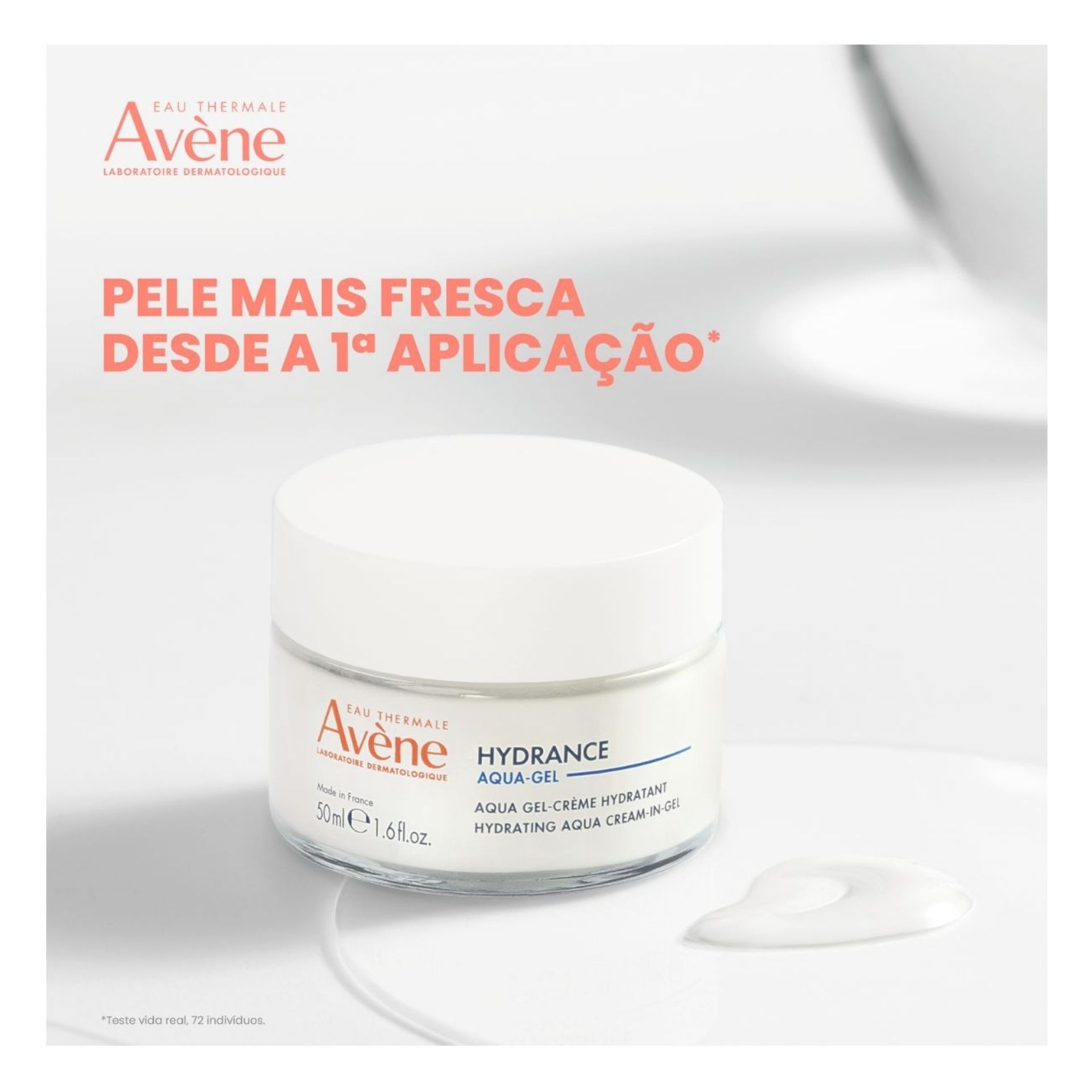 Avène Hydrance Aqua-Gel Creme Pele Sensível 50 ml
