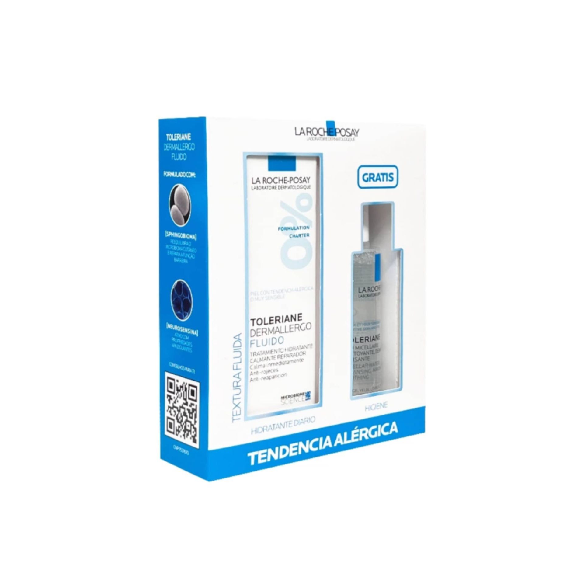 La Roche-Posay Pack Toleriane Dermallergo Fluido + Água Micelar