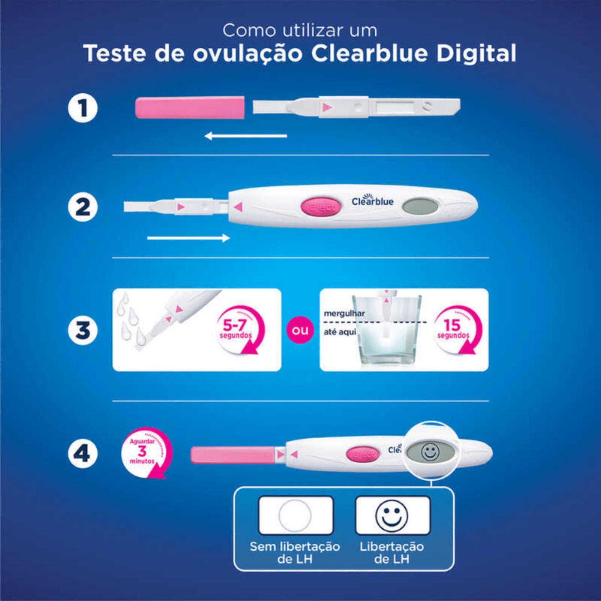 Clearblue Digital Teste de Ovulação X20