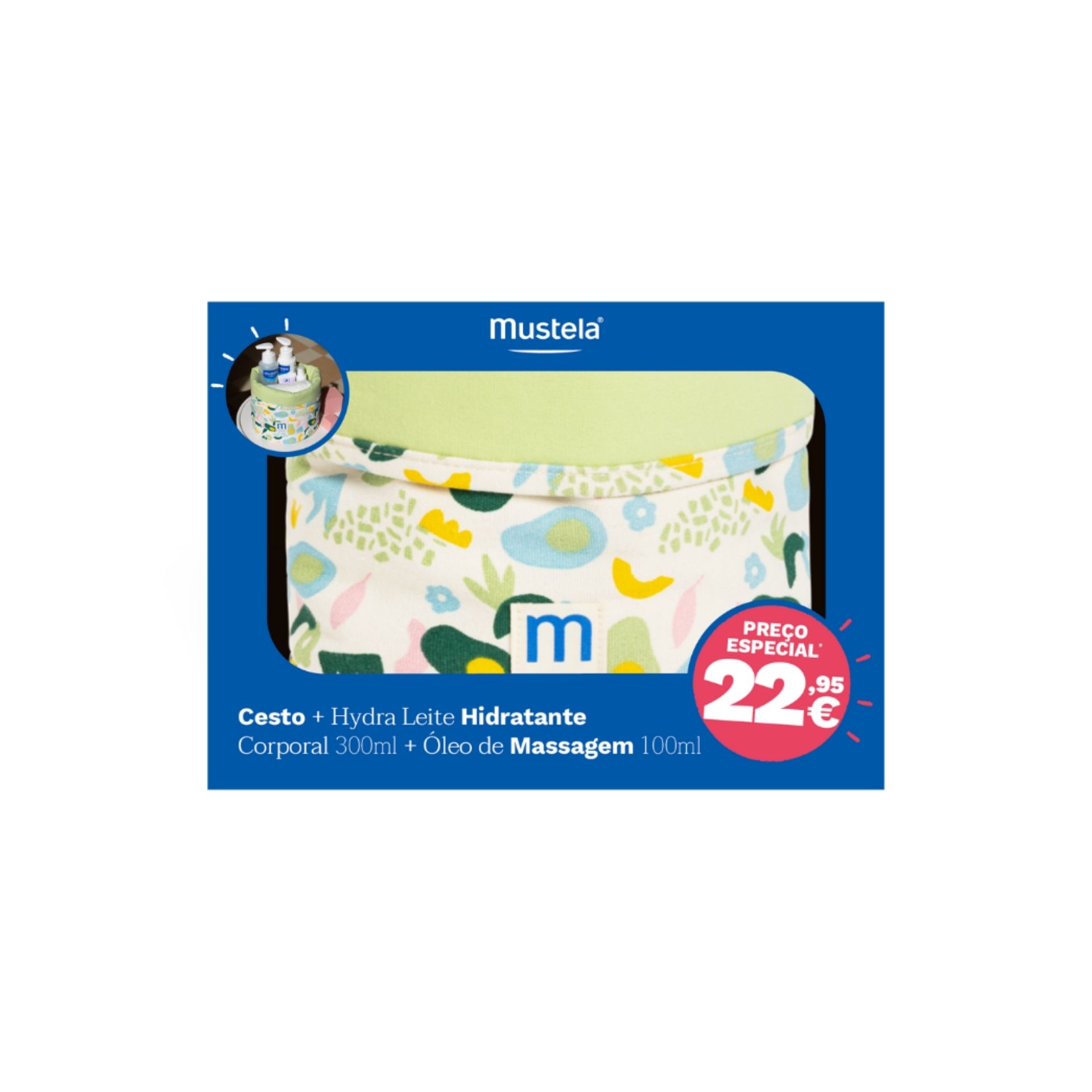 Mustela Kit Cesta Festa Bebé – Edição Presente Especial