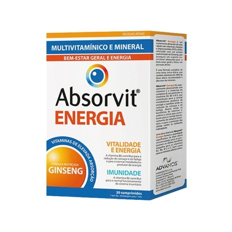 Absorvit Energia Comp X 30