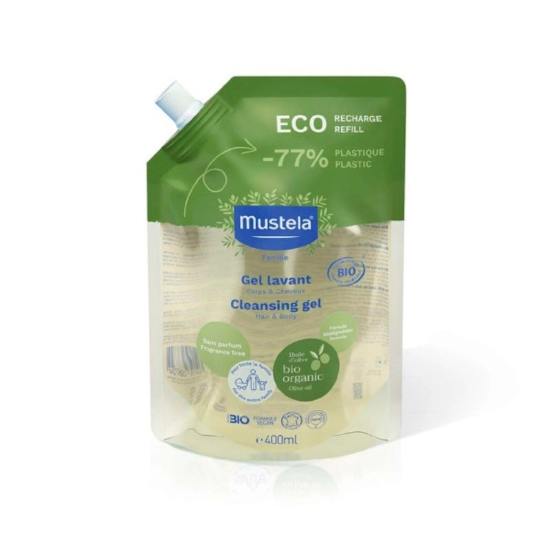 Mustela Bio Gel Banho Eco Refill 400Ml Mustela Bio Gel Banho Eco Refill 400Ml