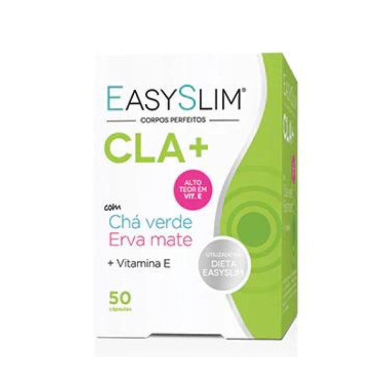 Easyslim CLA + Chá Verde + Erva Mate — 50 cápsulas