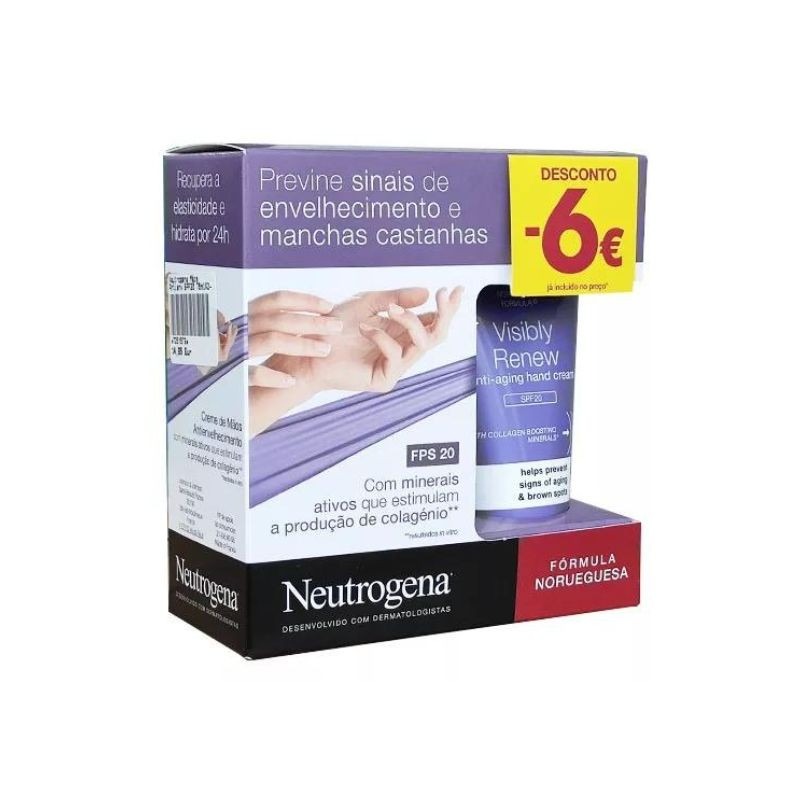 Neutrogena Mãos Antienv SPF20 75mlX2-6E