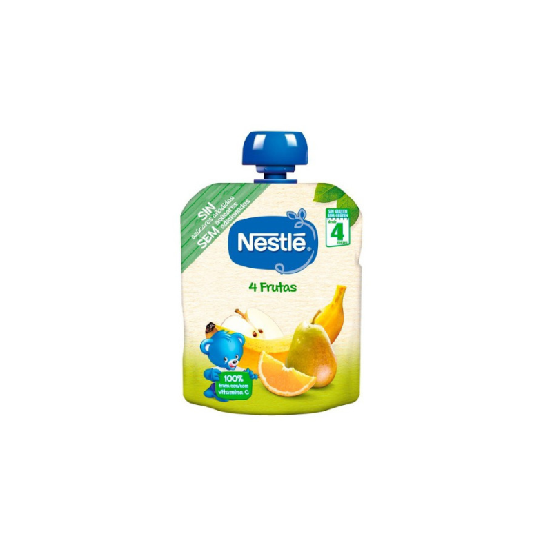 Nestle 4Frutas 90G 4M+
