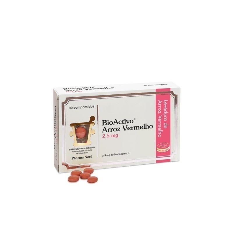 BioActivo Arroz Vermelho 2,5mg CompX90 BioActivo Arroz Vermelho 2,5mg CompX90