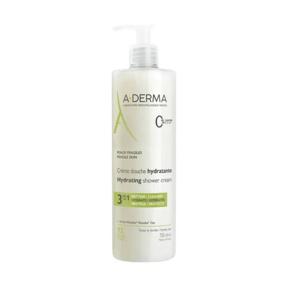 A-Derma Creme de Duche Hidratante 750 ml