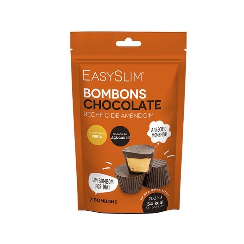 EasySlim Bombons Choco Rech Amendoim X7 EasySlim Bombons Choco Rech Amendoim X7
