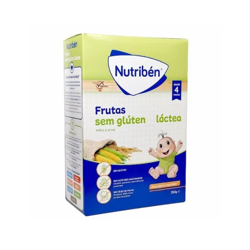 Nutriben Farinhas Frutas S/Glut La 250G Nutriben Farinhas Frutas S/Glut La 250G