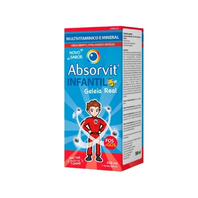 Absorvit Infantil Gelei Real Emul 300Ml Absorvit Infantil Gelei Real Emul 300Ml