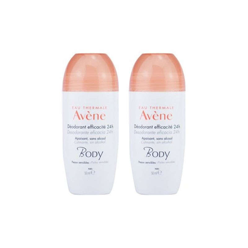 Avene Body Deo Eficacia 50ml Duo 50% 2U