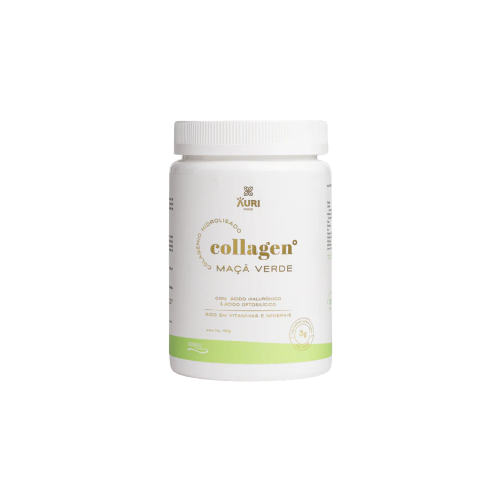 AuriFoods Collagen Maçã Verde Pó 150 g