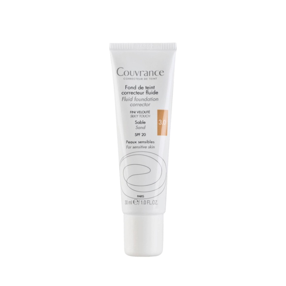Avène Couvrance Base Fluída Corretora Dourado - 30 mL