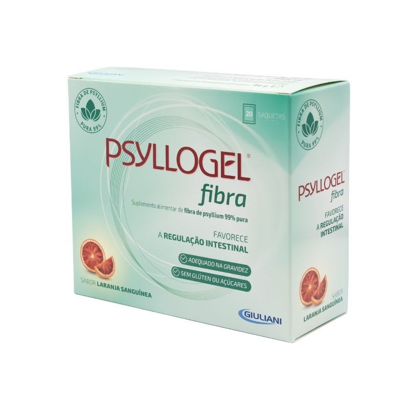 Psyllogel Fibra Laranj Sanguínea SaqX20 Psyllogel Fibra Laranj Sanguínea SaqX20