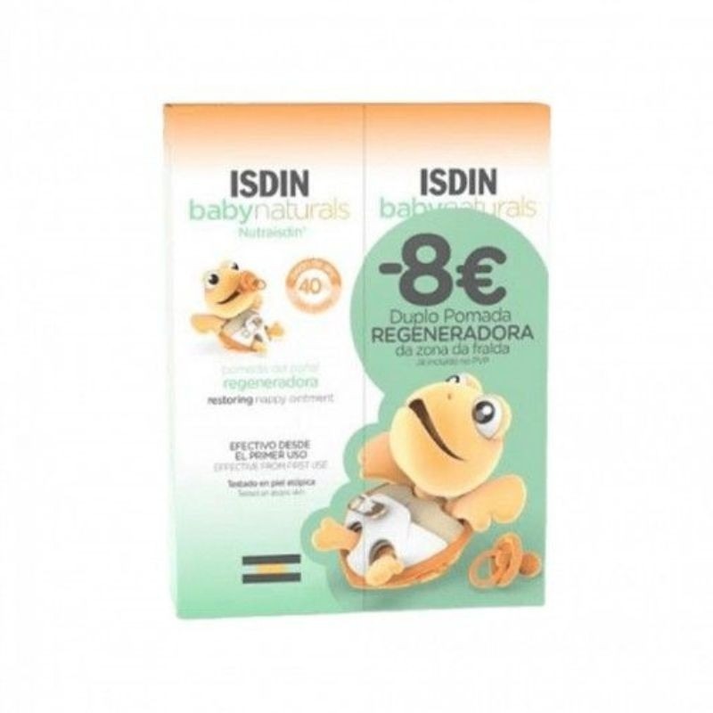 ISDIN Baby Naturals Pomada ZN40 2 × 100 ml (Pack oferta)