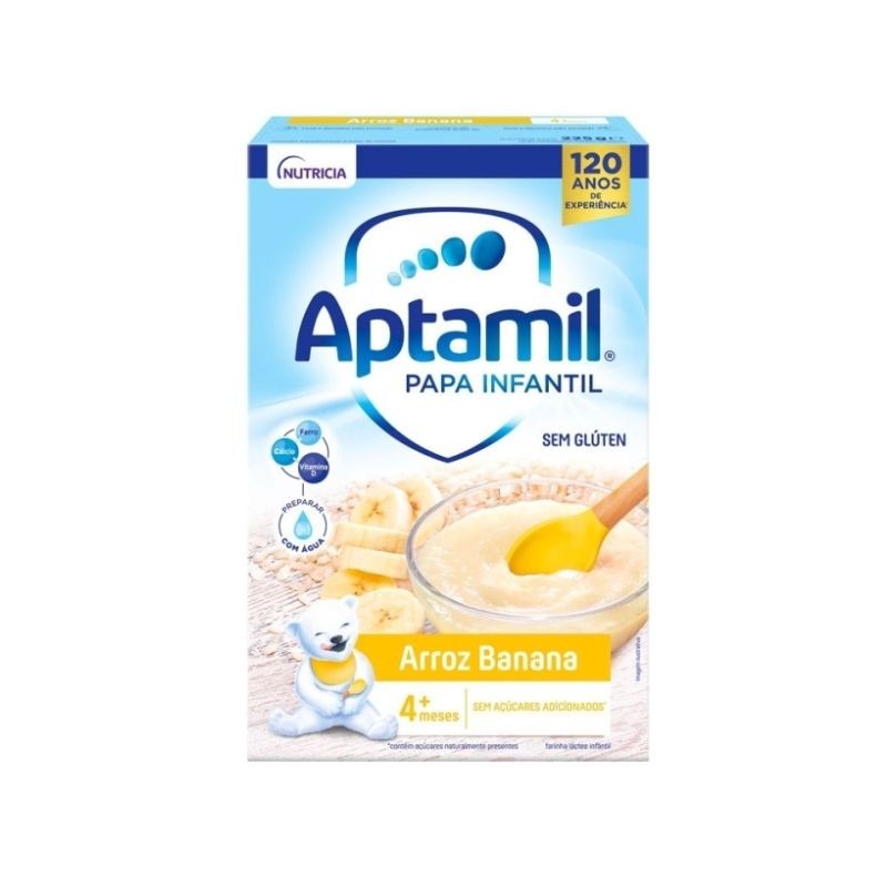 Aptamil Papa Lac S/Glu Banana 225G 4M+