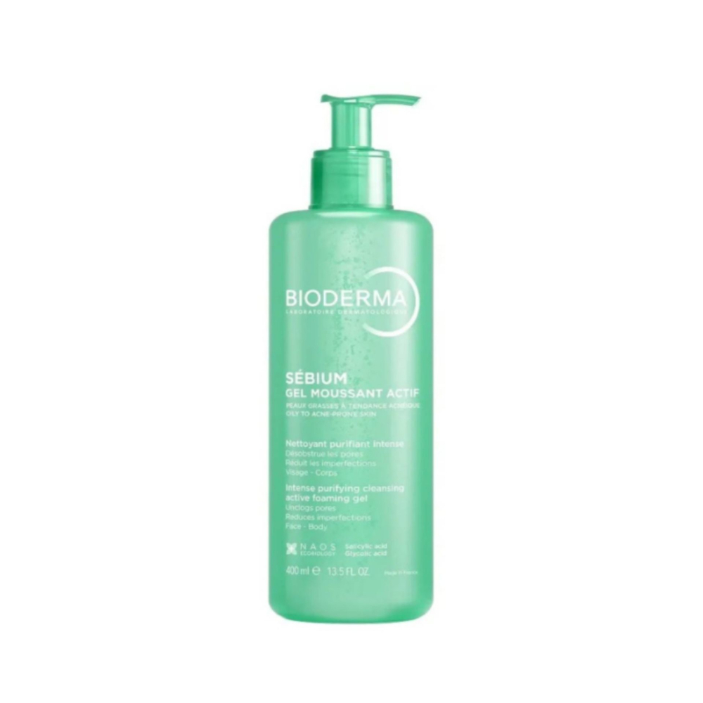 Bioderma Sébium Gel Moussant Actif 400 ml