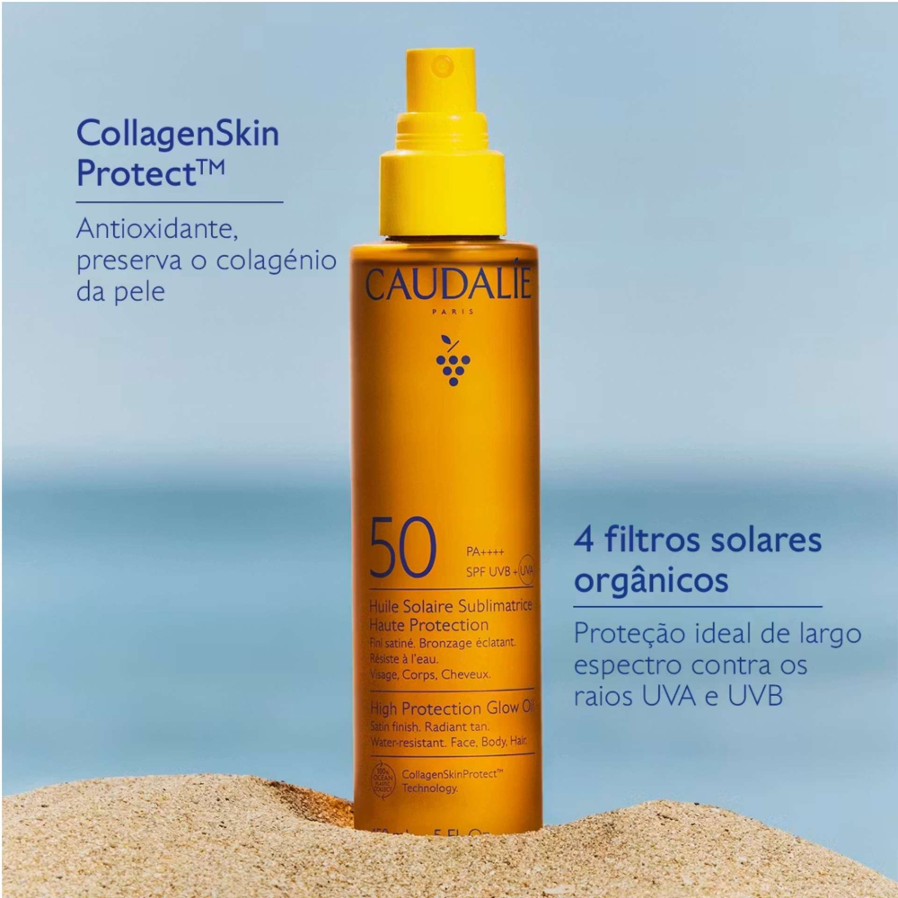 Caudalie Vinosun Óleo Solar Sublimador SPF50 150 ml